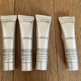 ランコム(LANCOME)のLANCÔME アプソリュ　オイルインジェルクレンジング3本＋ジェルウォッシュ(クレンジング/メイク落とし)