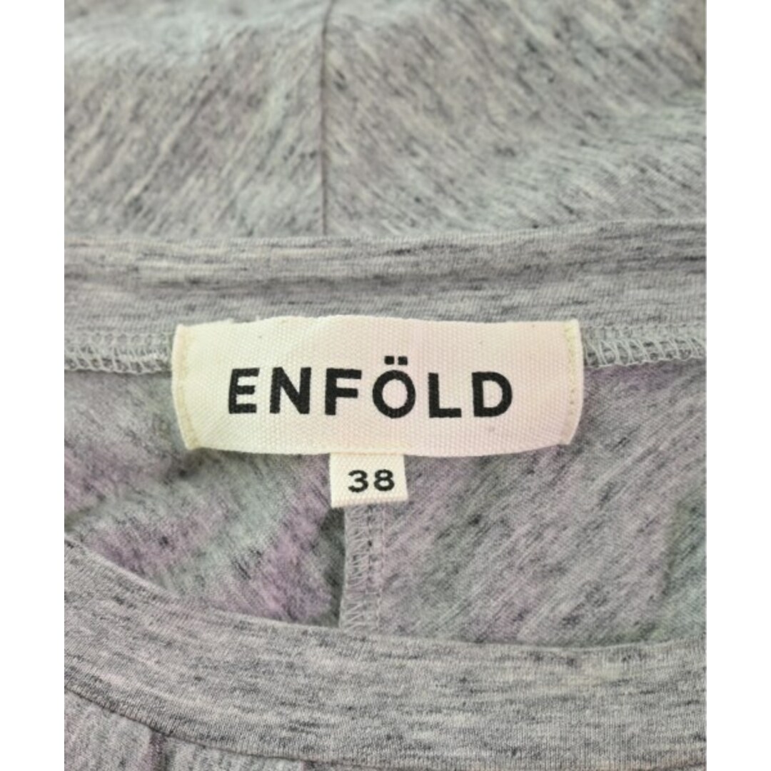 ENFOLD エンフォルド Tシャツ・カットソー 38(M位) グレー 2