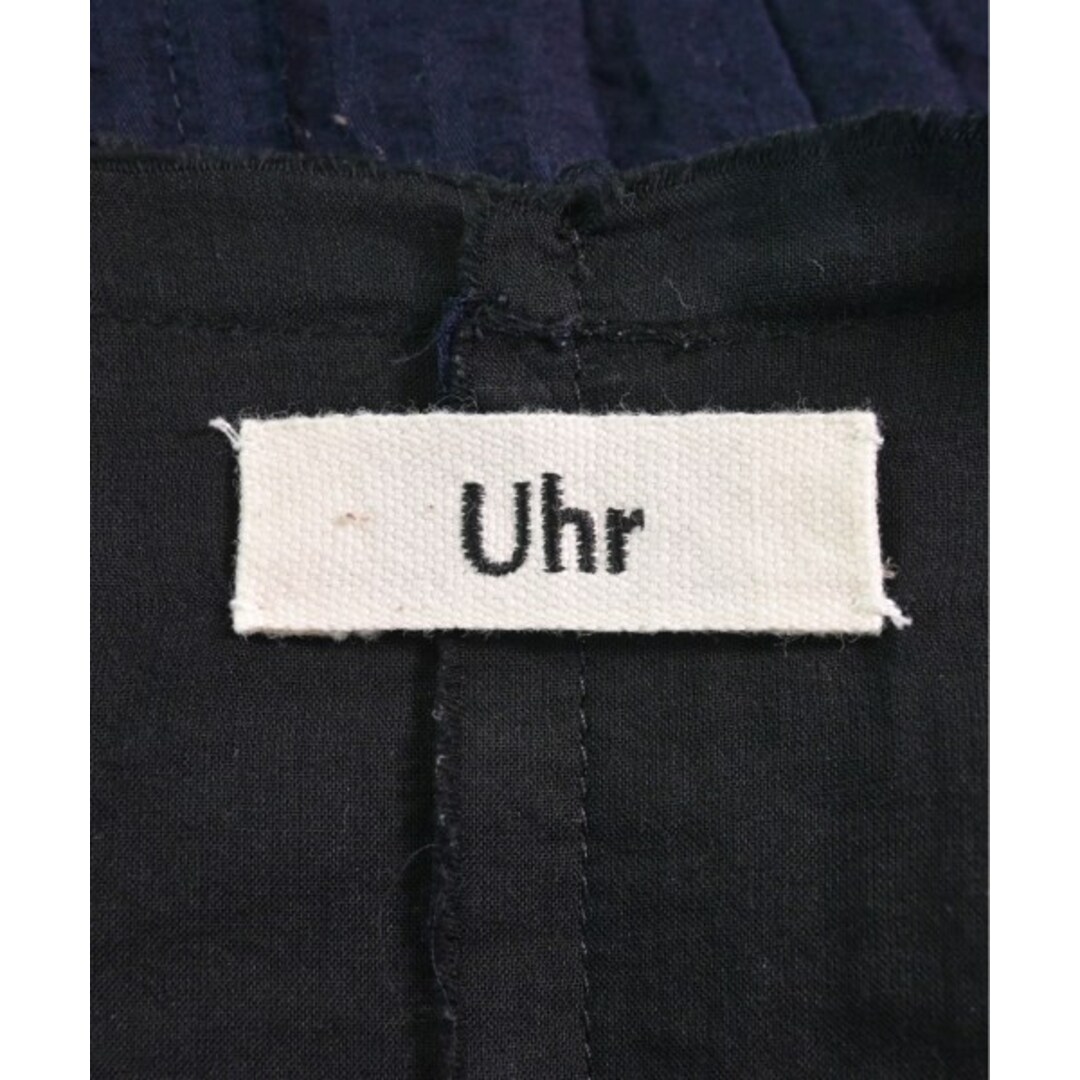 Uhr ウーア ワンピース 36(S位) 紺 2