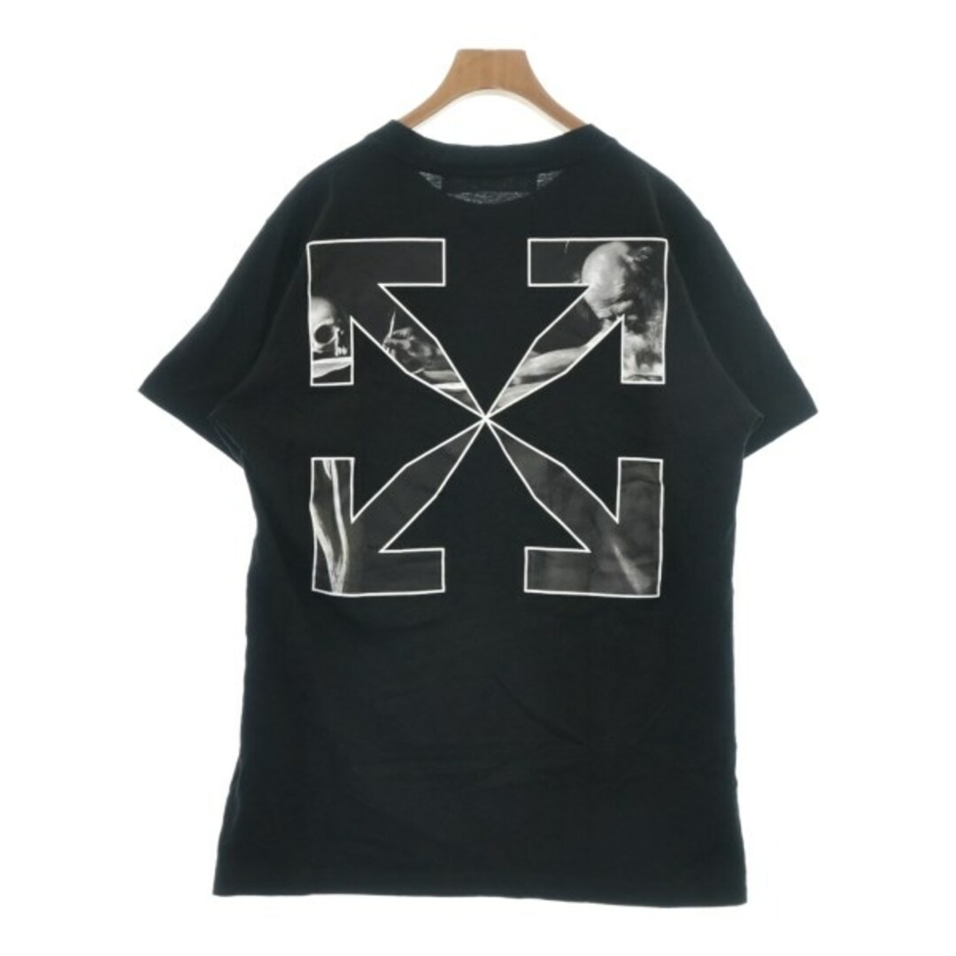 OFF-WHITE - OFF-WHITE オフホワイト Tシャツ・カットソー M 黒xグレー