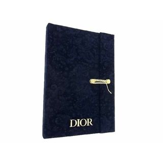 ディオール(Dior)の■極美品■ ChristianDior クリスチャンディオール CARNET ノートブック 文房具 ステーショナリー ネイビー系×ゴールド系 DD3051(その他)