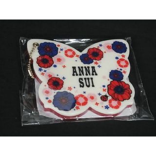 ■未開封■新品■未使用■ ANNASUI アナスイ フラワー 花柄 スライドミラー コンパクトミラー 手鏡 アイボリー系×マルチカラー DD2668(その他)