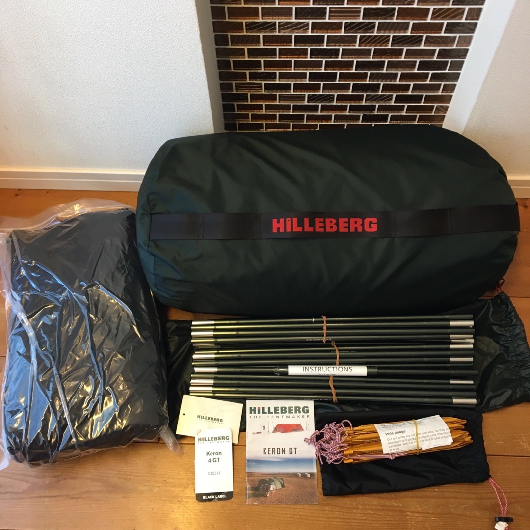 keron 4GT Hilleberg ケロン4GT ヒルバーグ フットプリント keron 4GT Hilleberg ケロン4GT ヒルバーグ フットプリント