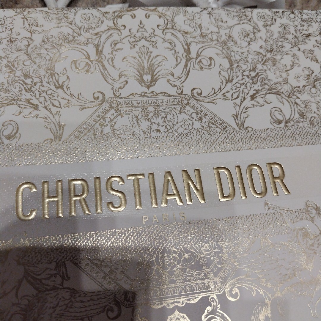 Christian Dior(クリスチャンディオール)のディオール クリスマス限定 ショッパー 2023  紙袋 レディースのバッグ(ショップ袋)の商品写真