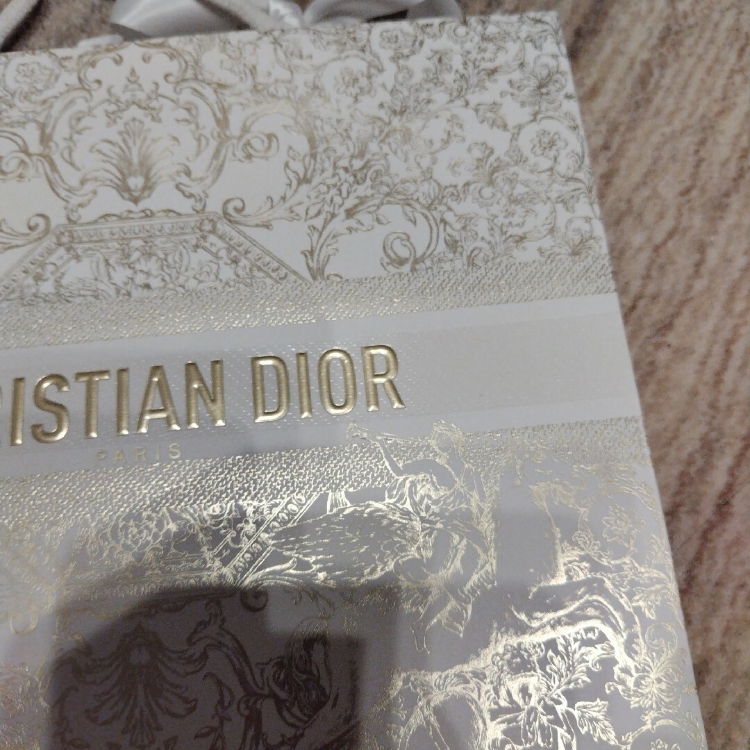 Christian Dior(クリスチャンディオール)のディオール クリスマス限定 ショッパー 2023  紙袋 レディースのバッグ(ショップ袋)の商品写真