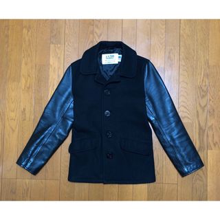 ショット(schott)の美品 ショット × ジャーナルスタンダード 756JS シングルPコート 34(ピーコート)