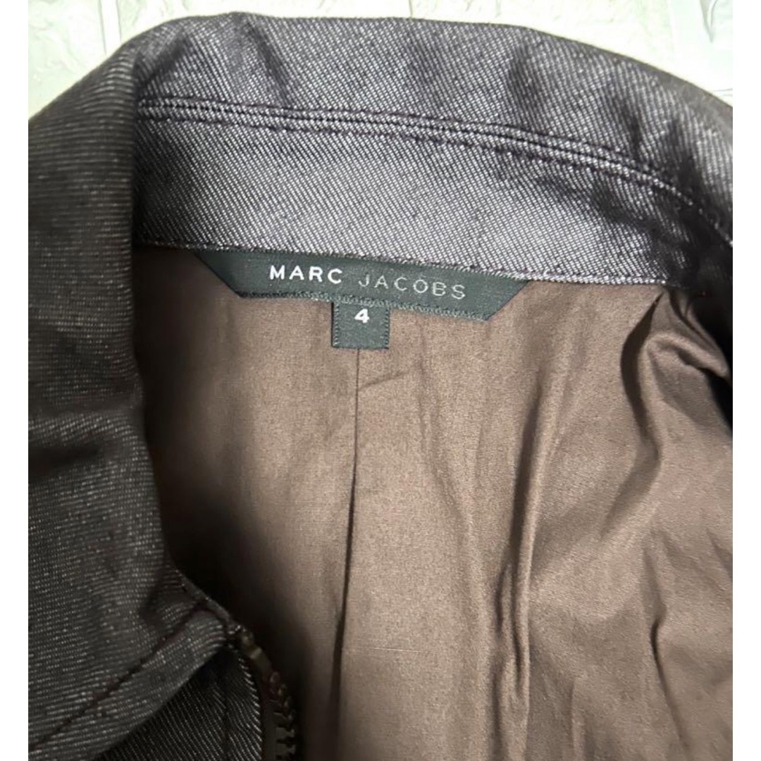 MARC JACOBS(マークジェイコブス)のマークジェイコブス   デニムジップアップジャケット レディースのジャケット/アウター(Gジャン/デニムジャケット)の商品写真