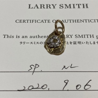 Larry Smith SPオーダー品 k18 全金メタルSVローズ