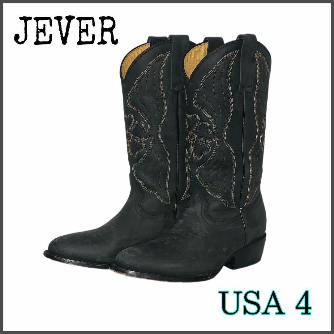 JEVER⭐️本革ウエスタンブーツ⭐️USA 4 レディースの靴/シューズ(ブーツ)の商品写真