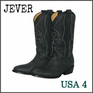 JEVER⭐️本革ウエスタンブーツ⭐️USA 4(ブーツ)