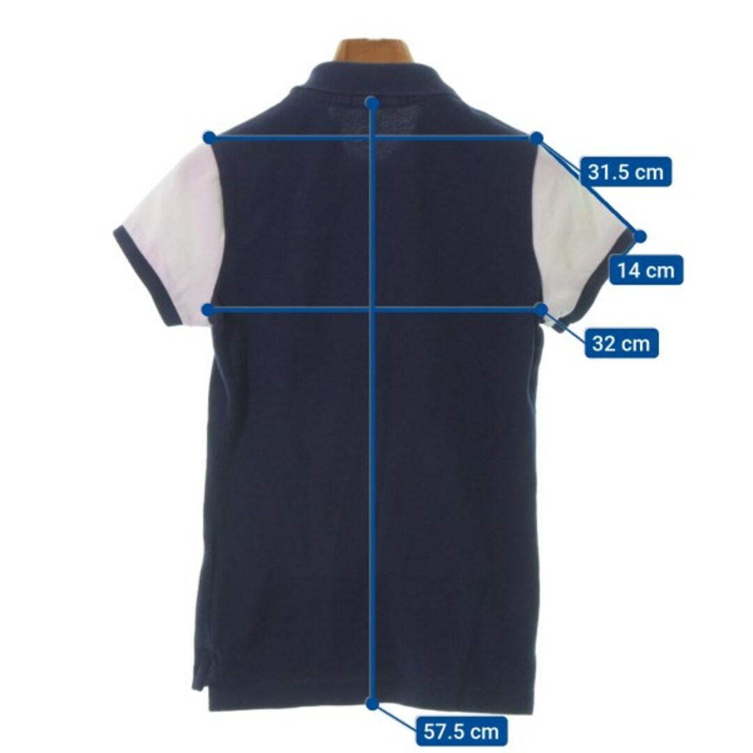 RALPH LAUREN SPORT ポロシャツ XS 紺 【古着】【中古】 レディースのトップス(ポロシャツ)の商品写真