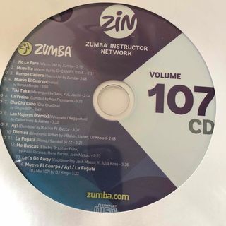 ZUMBA　ズンバ　ZIN23～ZIN29　CD　DVD　インストラクター専用