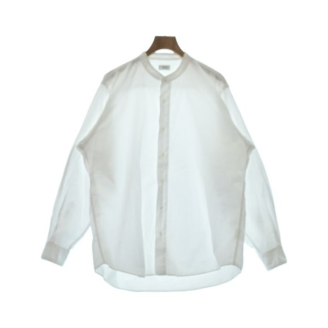 CIOTA シオタ カジュアルシャツ 5(L位) 白ボタン袖丈