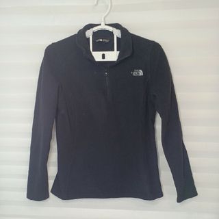 ザノースフェイス(THE NORTH FACE)の71♪US古着ザノースフェイスフリース ブラック US-S　日本サイズM(トレーナー/スウェット)