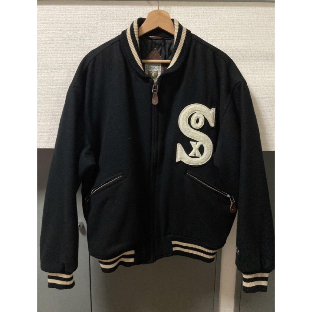 STARTER - 激レア 極美品 starter × white sox ウール スタジャン Lの