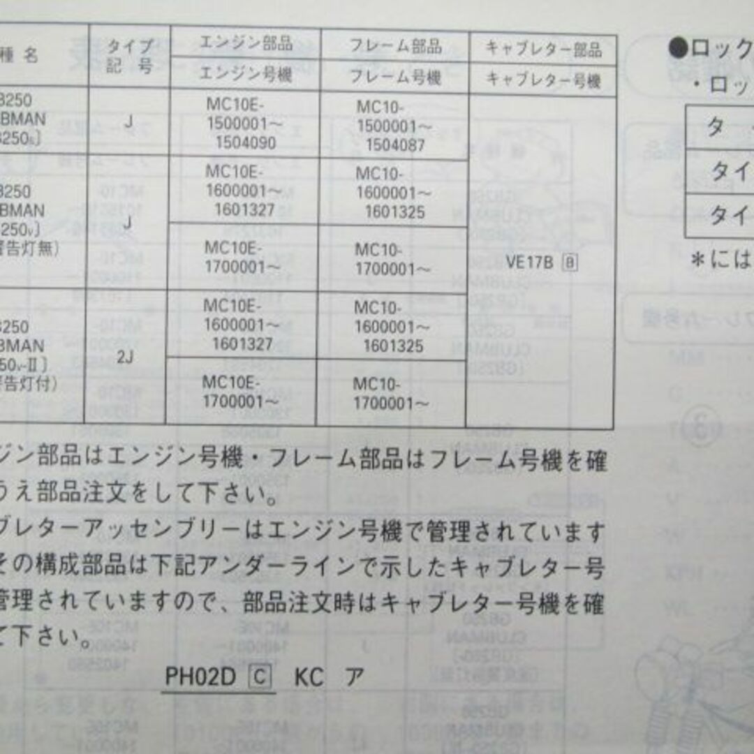 モトコンポ パーツリスト 2版 ホンダ 正規  バイク 整備書 AB12 NCZ50B uO 車検 パーツカタログ 整備書:22089451