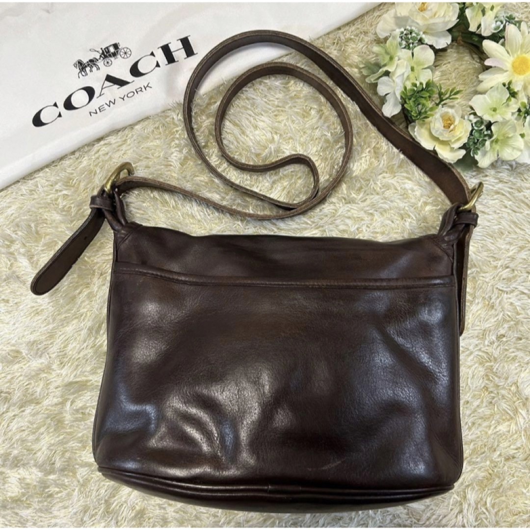 COACH(コーチ)の【ニコ様専用】COACH オールドコーチ／ショルダーバッグ／4150／マホガニー メンズのバッグ(ショルダーバッグ)の商品写真