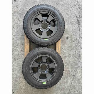 エンケイ(ENKEI)のジムニー マッテレ 185/85R16 ジオランダーM/T 純正アルミホイール(タイヤ・ホイールセット)