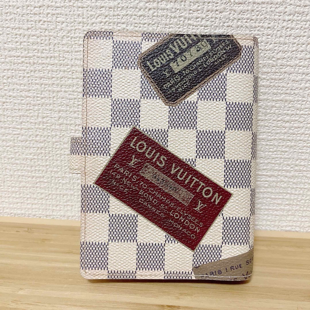 LOUIS VUITTON(ルイヴィトン)の1/8まで値下☆LOUIS VUITTONダミエアズール メンズのファッション小物(手帳)の商品写真