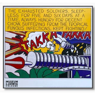 Roy Lichtenstein "Takka Takka" ポスター(その他)