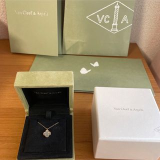 ヴァンクリーフアンドアーペル(Van Cleef & Arpels)の保留】ヴァンクリーフ　スウィートアルハンブラ　ゴールド(ネックレス)