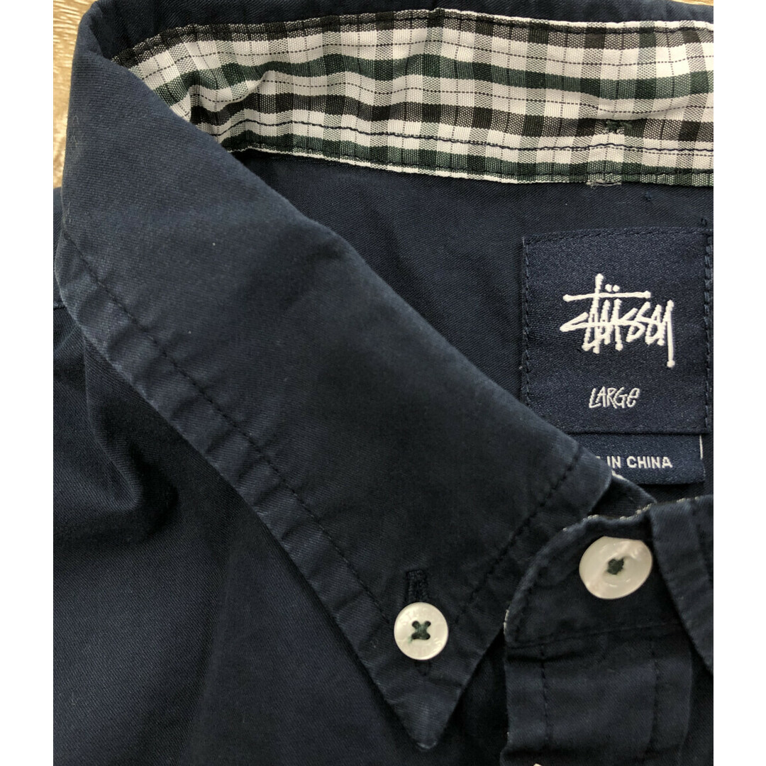 STUSSY(ステューシー)のステューシー STUSSY ボタンダウン長袖シャツ    メンズ LARGE メンズのトップス(シャツ)の商品写真