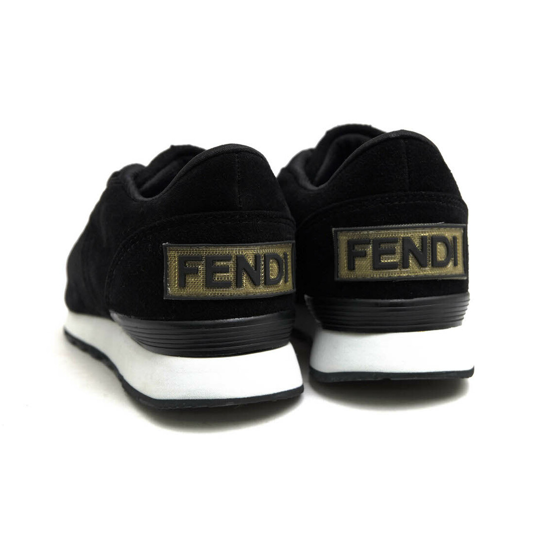 FENDI(フェンディ)のフェンディ／FENDI シューズ スニーカー 靴 ローカット レディース 女性 女性用スエード スウェード レザー 革 本革 ブラック 黒  691030 CASTORO NERO レディースの靴/シューズ(スニーカー)の商品写真