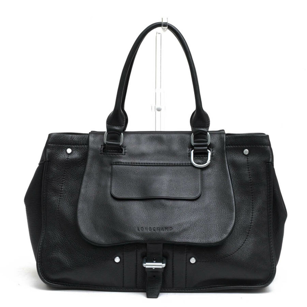 ロンシャン／Longchamp バッグ トートバッグ 鞄 ハンドバッグ レディース 女性 女性用レザー 革 本革 ブラック 黒  Balzane バルザンバッグ