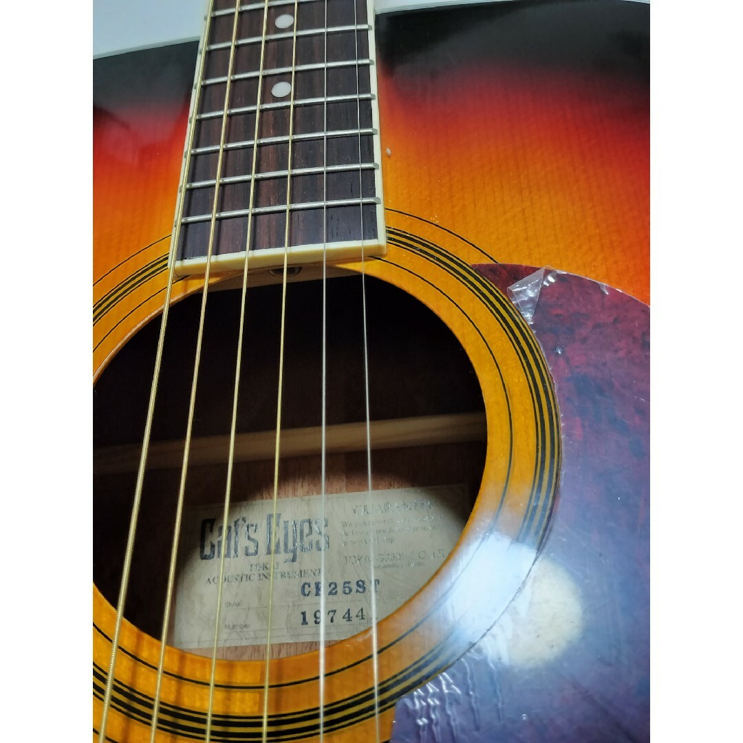 Cat's Eyes キャッツアイ アコースティックギター 東海楽器 美品 楽器のギター(アコースティックギター)の商品写真