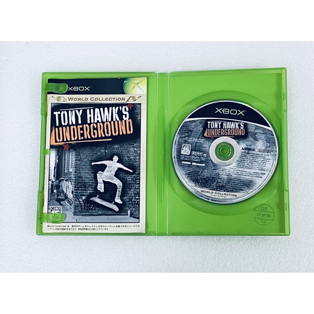 Xbox(エックスボックス)のトニー・ホーク アンダーグラウンド / TONY HAWK'S [XB] エンタメ/ホビーのゲームソフト/ゲーム機本体(家庭用ゲームソフト)の商品写真