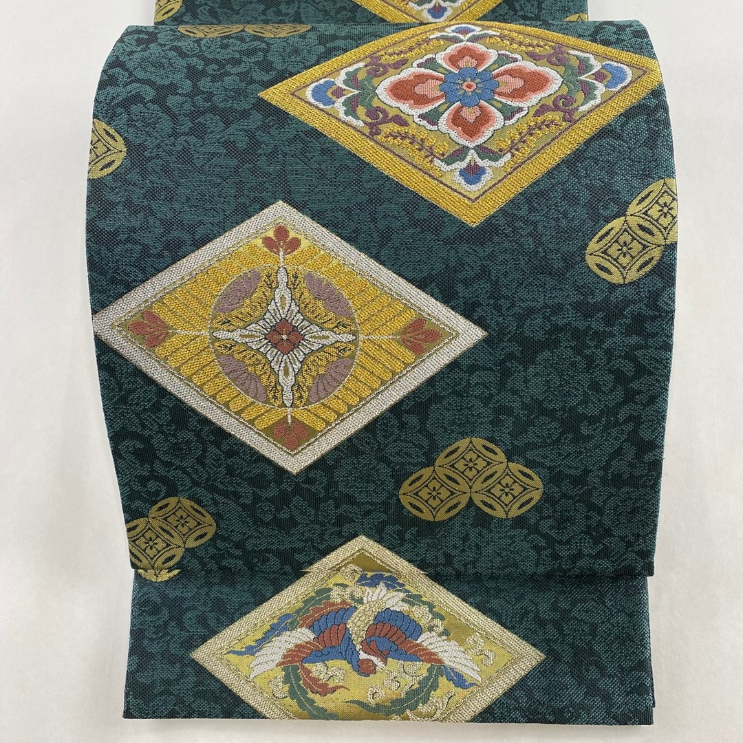袋帯 美品 秀品 六通 正絹-