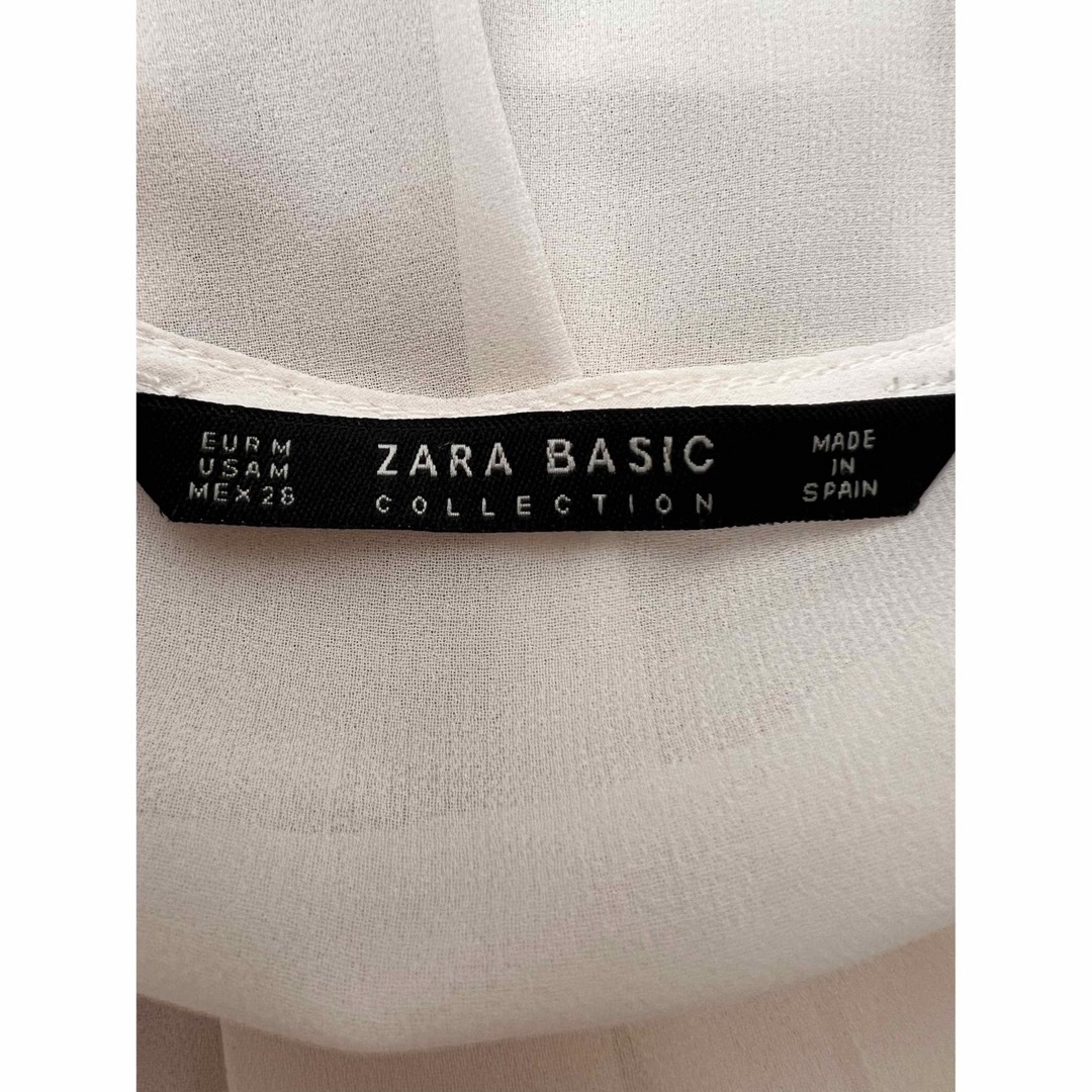 ZARA ノースリーブ　トップス　Mサイズ