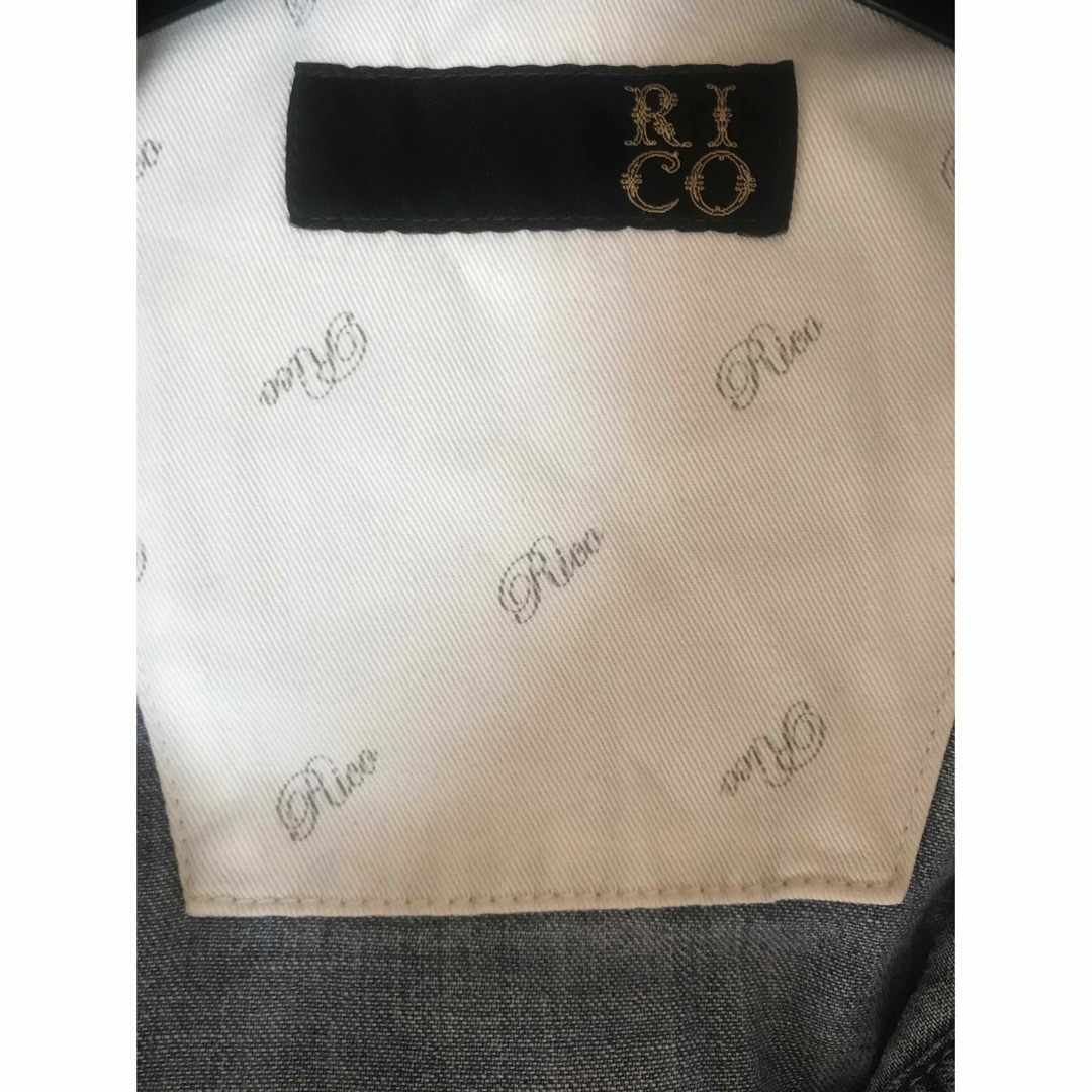 RICO(リコ)のRICO デニムシャツ メンズのトップス(シャツ)の商品写真