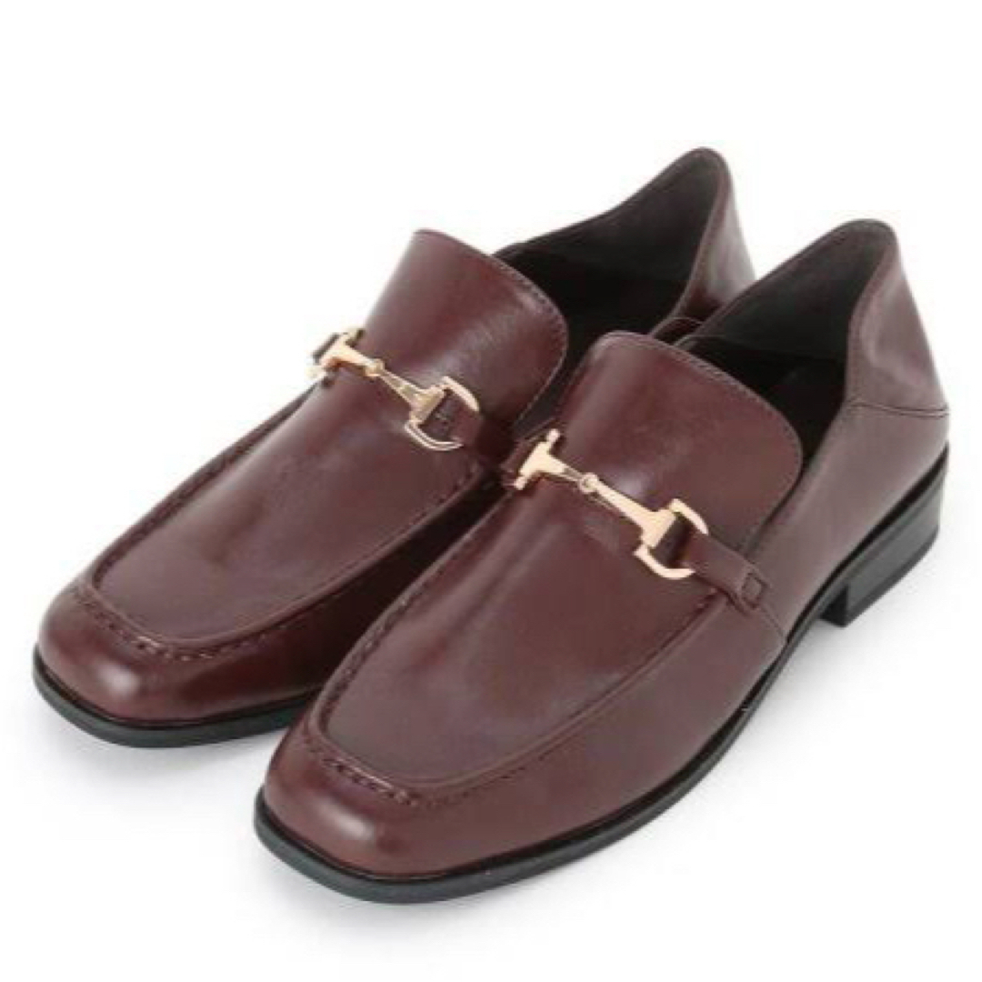 OZOC(オゾック)のozoc オゾック　ビット2WAYローファー   バブーシュ　ブラウン　S レディースの靴/シューズ(ローファー/革靴)の商品写真