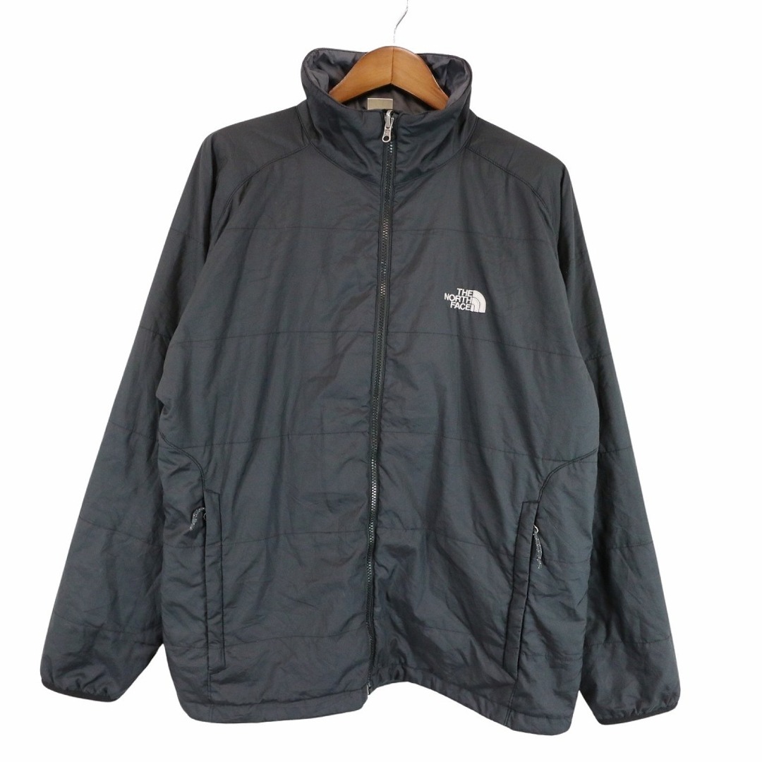 THE NORTH FACE ノースフェイス 中綿ジャケット アウトドア キャンプ アウター 防寒 ブラック (メンズ XL)   O8294