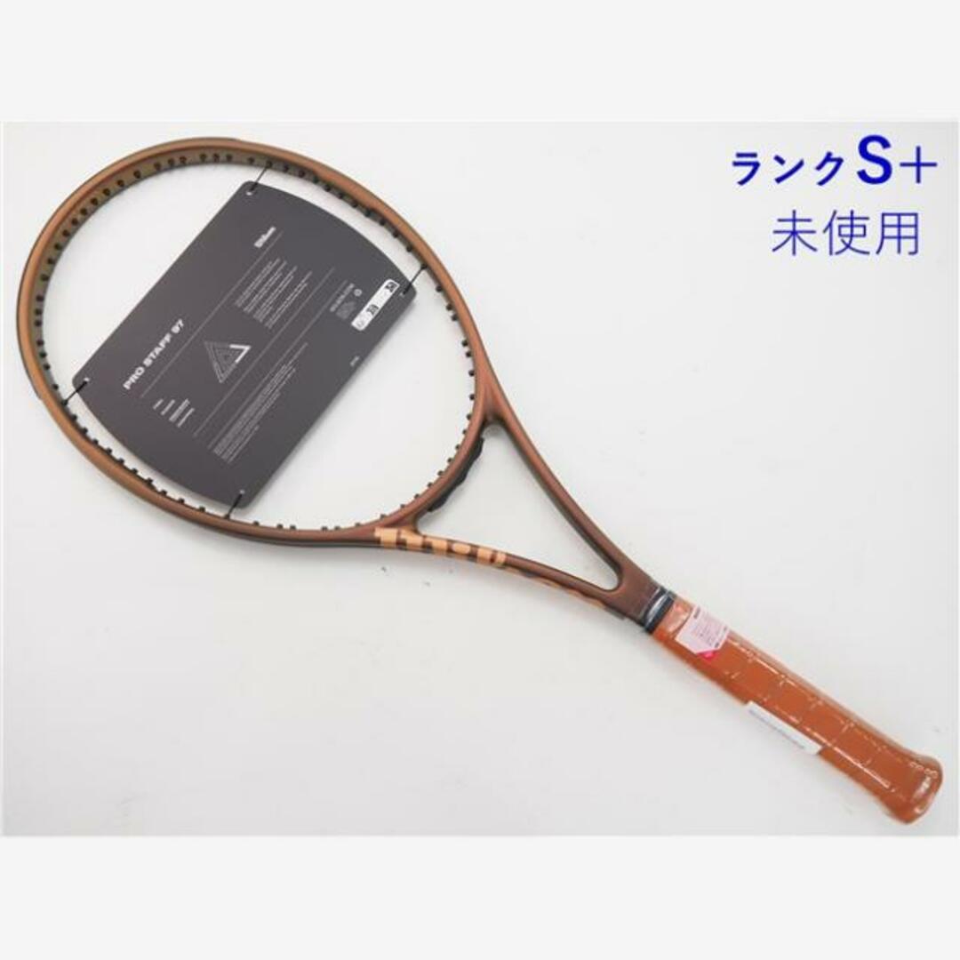 270インチフレーム厚テニスラケット ウィルソン プロ スタッフ 97 バージョン14 2023年モデル (G2)WILSON PRO STAFF 97 V14 2023