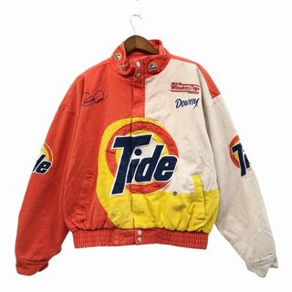 CHASE AUTHENTICS Tide レーシングジャケット モーターサイクル バイカー サーキット 走行用 マルチカラー (メンズ XL) 中古 古着 O8301(その他)