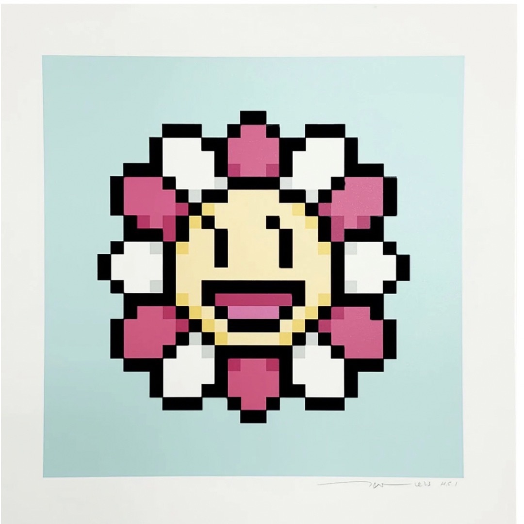 村上隆　シルクスクリーン　DOB Murakami Flower ♯0085