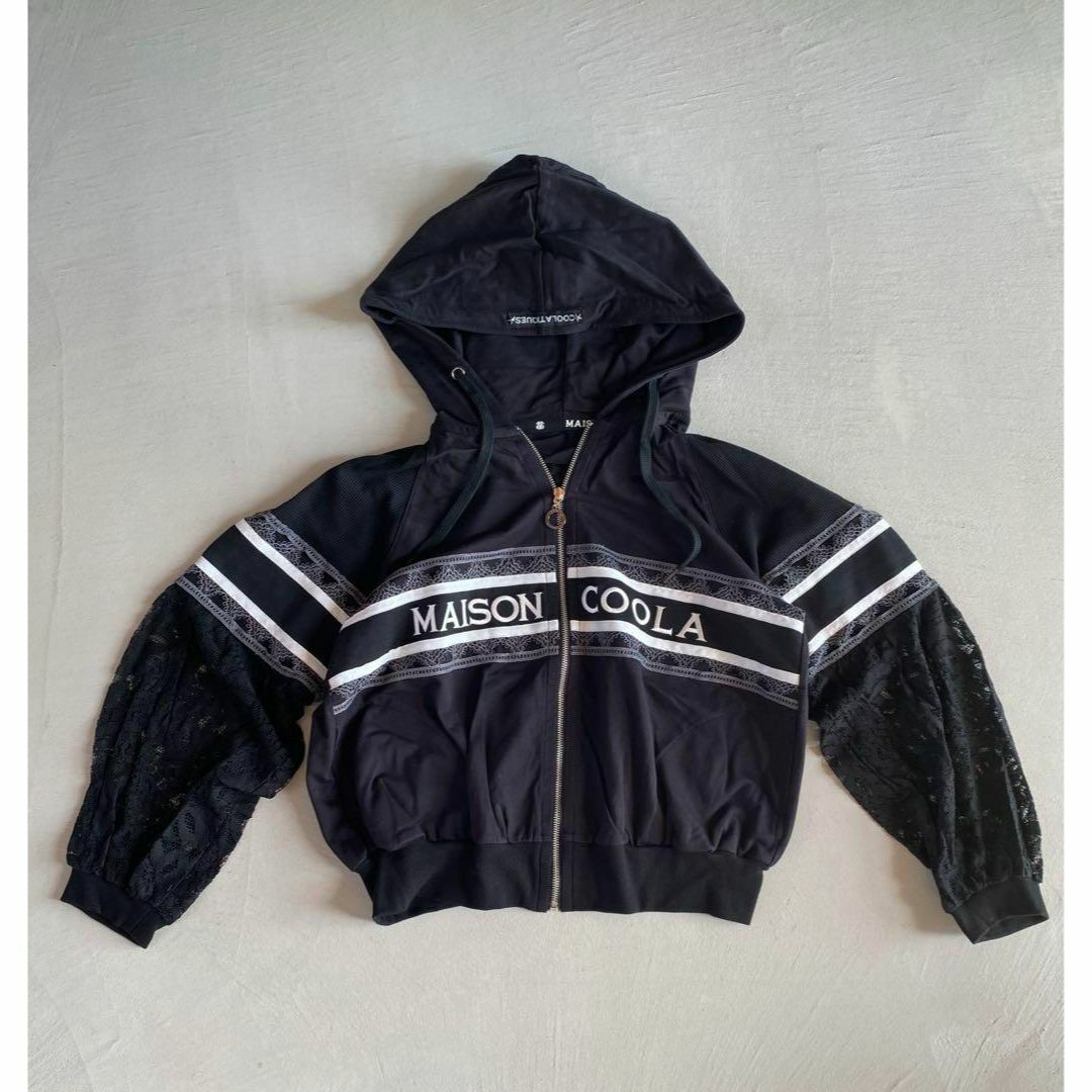 《COOLATIQUES》クーラティクス レーススリーブパーカー (f757)