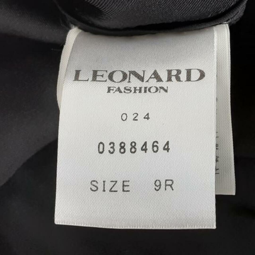 LEONARD(レオナール)のレオナール ジャケット サイズ9R美品  - 黒 レディースのジャケット/アウター(その他)の商品写真