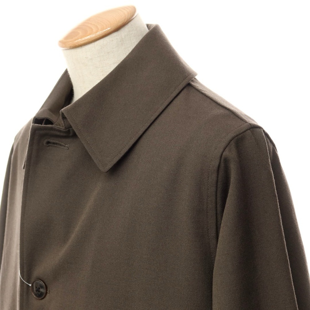marka - 【中古】マーカ marka ウール ステンカラーコート オリーブ