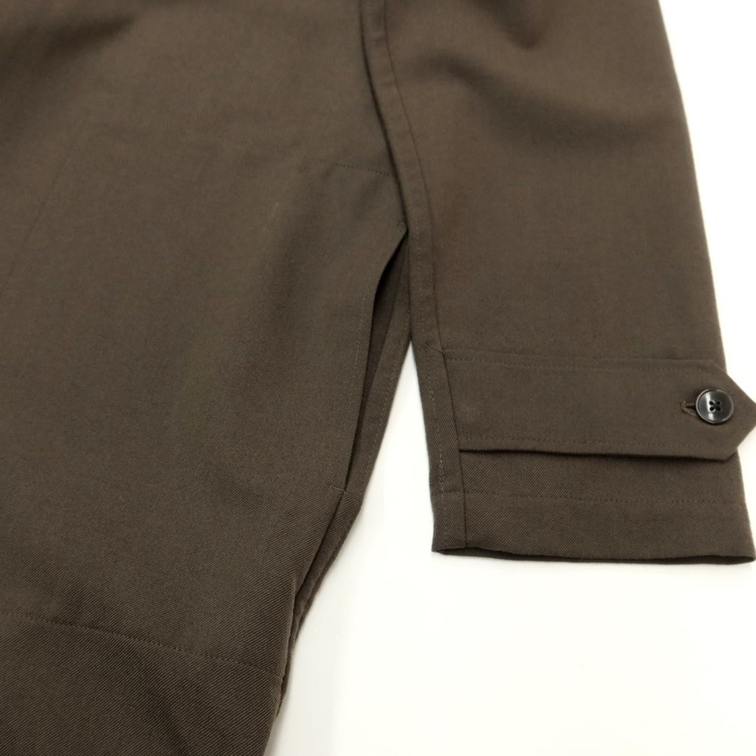 marka - 【中古】マーカ marka ウール ステンカラーコート オリーブ