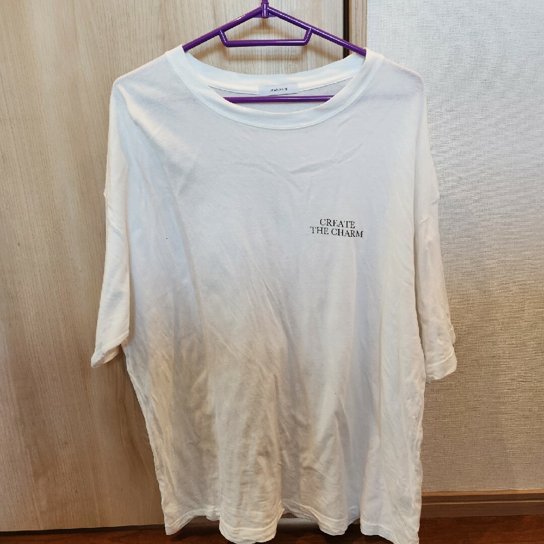 JEANASIS(ジーナシス)のビッグシルエットTシャツ レディースのトップス(Tシャツ(半袖/袖なし))の商品写真