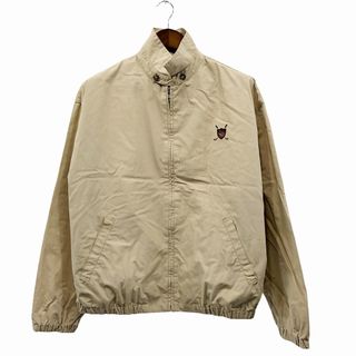 ポロラルフローレン(POLO RALPH LAUREN)の90年代~ Polo by Ralph Lauren ポロバイラルフローレン スイングトップ 防寒  刺繍 ベージュ (メンズ L) 中古 古着 O8348(その他)