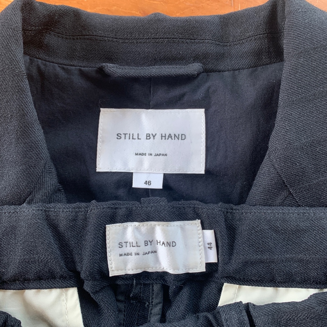 STILL BY HAND(スティルバイハンド)のstiill by hand ウールジャージーセットアップ スティルバイハンド メンズのスーツ(セットアップ)の商品写真