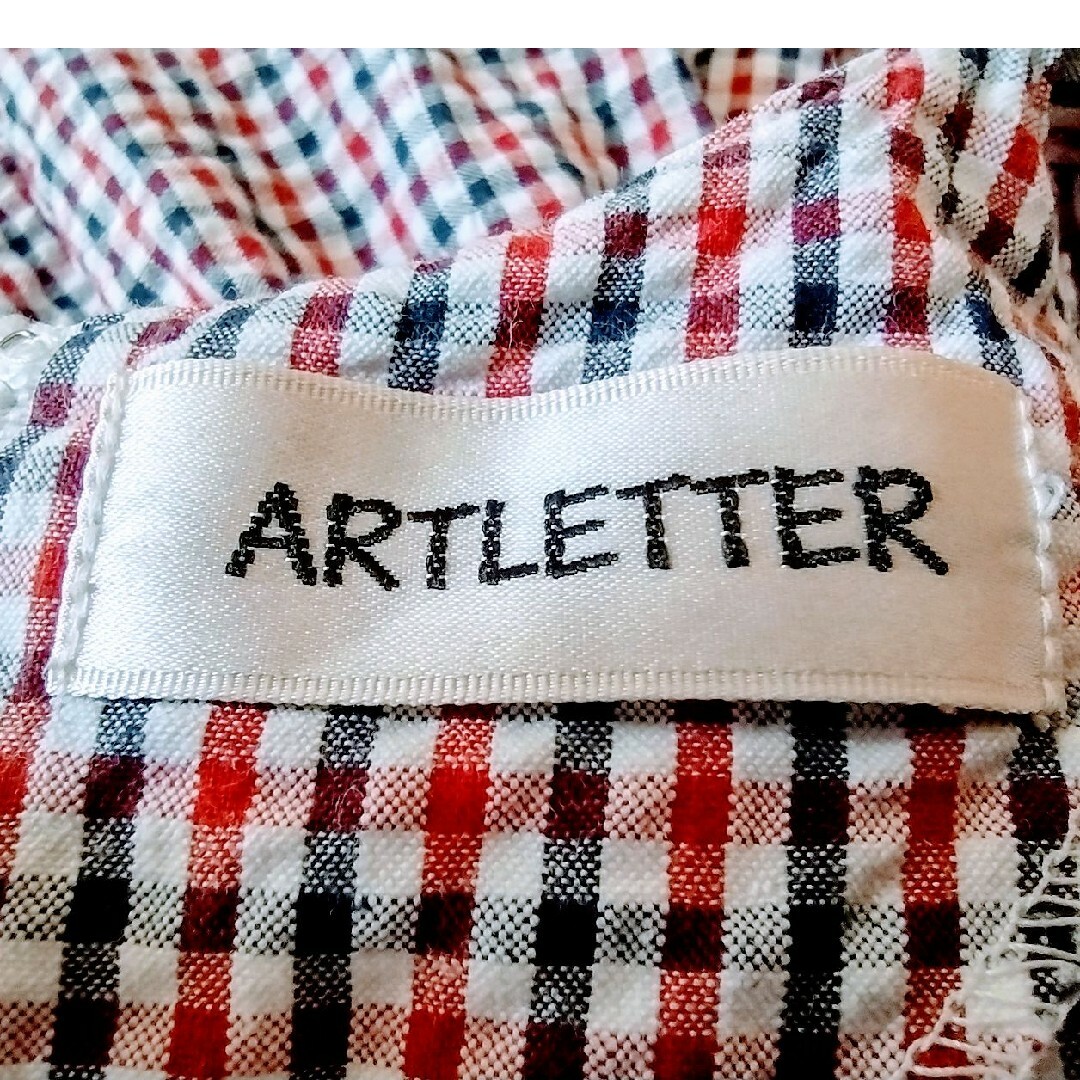 ノースリーブワンピース 120cm artletter キッズ/ベビー/マタニティのキッズ服女の子用(90cm~)(ワンピース)の商品写真