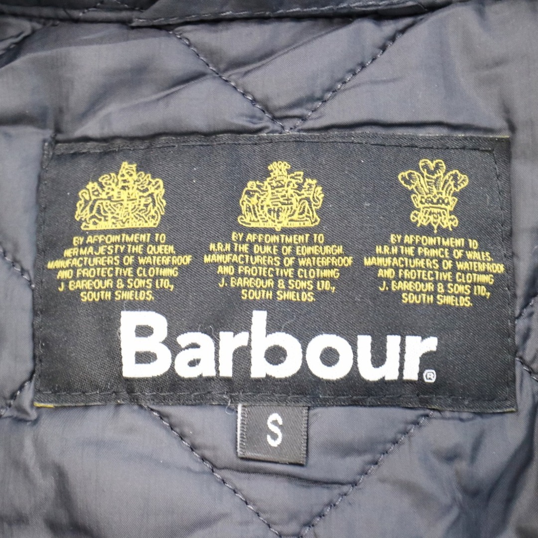 90年代 Barbour バブアー キルティングジャケット ジャケット ワーク  ユーロ  ヨーロッパ ブラック (メンズ S)   O8369 2