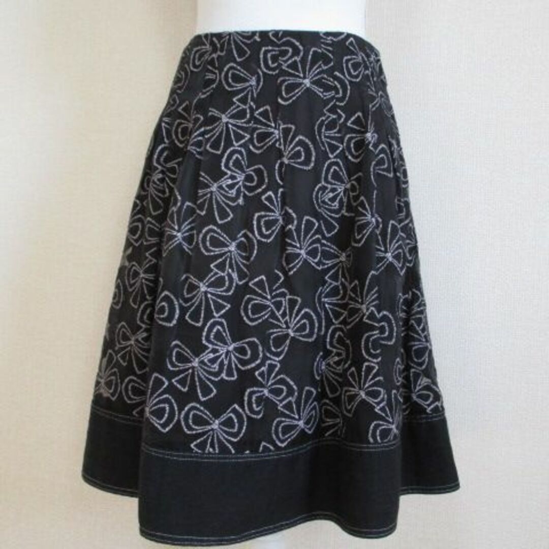 M'S GRACY(エムズグレイシー)のエムズグレイシー M’s GRACY スカート 38 春 美品 レディースのスカート(ひざ丈スカート)の商品写真