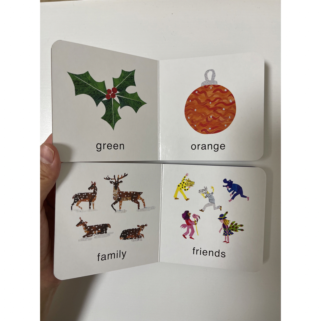 ERIC CARLE(エリックカール)の英語絵本　エリックカール　Christmas colors/counting エンタメ/ホビーの本(洋書)の商品写真