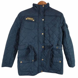 SALE/ Barbour バブアー キルティング ジャケット 防寒  防風  アウトドア ロイヤルワラント ネイビー (メンズ L)   N5800